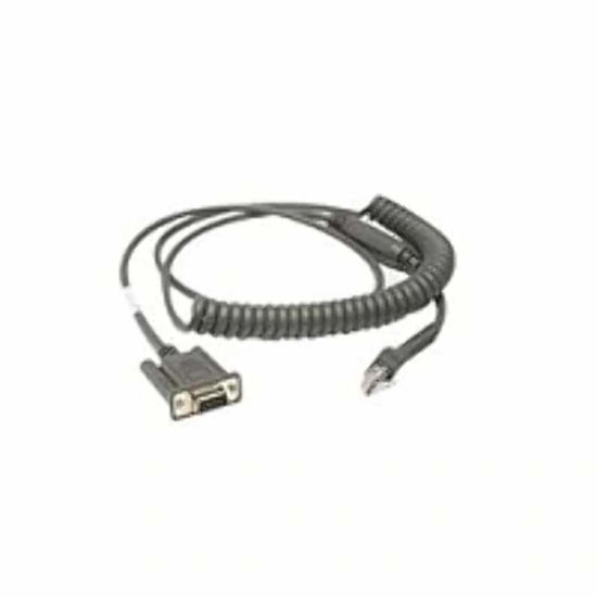 Picture of ZEBRA CBA-R46-C09ZBR 2.8m RS232 DB9 Black Serial Cable