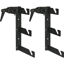 Picture of Impact Two Triple Background Hooks with Two Superclamps (Black)