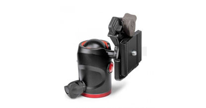 Picture of Manfrotto MH494-BH, Centre Ball Head, Easy Framing, 200PL-PRO Plate, Arca-Swiss Compatible, Independent Friction Control, for DSLR, CSC, Mirrorless