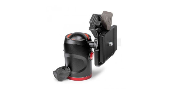 Picture of Manfrotto MH494-BH, Centre Ball Head, Easy Framing, 200PL-PRO Plate, Arca-Swiss Compatible, Independent Friction Control, for DSLR, CSC, Mirrorless
