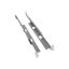 Picture of TRIPP LITE 4-Post Rack-Mount Shelf Kit Universal for Wallmount Racks 1U (4POSTRAILKITWM), Silver