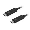 Picture of SIIG Thunderbolt 3 Certified, 40Gbps Thunderbolt 3 Active Cable 1M - 100W Charging/5A/20V - Daisy Chain up to 6 Devices - USB Type C with Thunderbolt Logo Compatible - 3.3 Ft