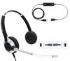 Picture of TruVoice HD-350 USB Deluxe Headset for The Office or Call Center - Works with All VoIP Phone Systems - Noise Canceling Microphone and HD Speakers