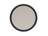 Picture of Heliopan 77mm Neutral Density 2x (0.3) Filter (707735) with specialty Schott glass in floating brass ring