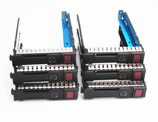 Picture of (6-Pack) 2.5" Hard Drive SAS SATA Tray Caddy 651687-001 651699-001 for Proliant ML350 DL360p DL380P DL160 Gen8 G8 with