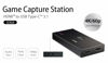 Picture of j5create HDMI Video Capture Card w/USB-C Port 3.5mm Aux and Mic in - Supports 1080p 60FPS Video and Audio Recording, 4K Passthrough for PC Xbox PlayStation Live Streaming - HDMI Cable Included