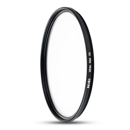 Picture of NiSi 77mm 1/4 Density Circular White Mist | Mist Effect Diffusion Lens Filter for Photography and Videography