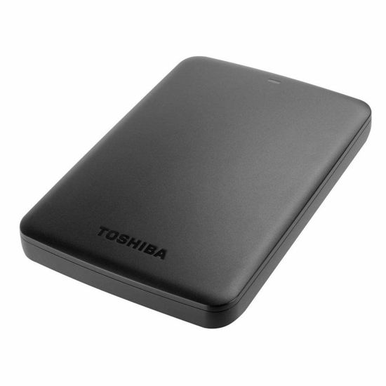 Picture of Toshiba Canvio Basics 500GB Portable Hard Drive- Black (HDTB305XK3AA)