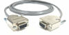 Picture of Custom Cable Connection 50 Foot DB9 Female to Female RS232 Serial Cable - 24 AWG with Grey PVC Jacket - Made in USA