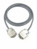 Picture of Custom Cable Connection 50 Foot DB9 Female to Female RS232 Serial Cable - 24 AWG with Grey PVC Jacket - Made in USA
