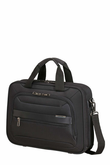 Picture of Samsonite Men's, Black (Black), Laptop Briefcase 14.1 inch (37 cm-10 L)