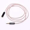 Picture of GAGACOCC 2.5MM Male TRRS to 2.5MM TRRS Female Balanced Extension Cable 8 Cores 5n OCC Hybrid Cable Headphone Audio Adapter Cable for Astell&Kern AK240 AK380 AK320 DP-X1 FIIO (2meter)