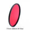 Picture of 77mm 590nm Infrared IR Optical Grade Filter for Camera R59 D3100 D3200 D7000 Lens 28-70mm 17-35mm 80-200mm