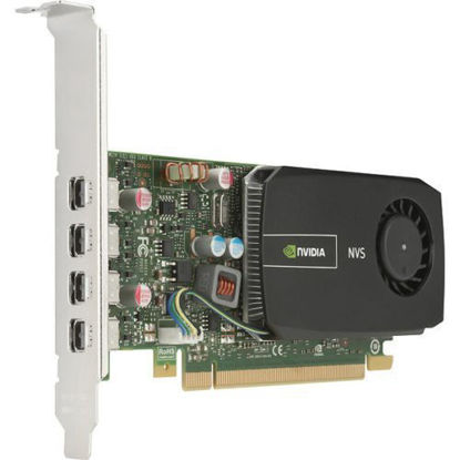 Picture of nVidia Quadro NVS 510 2GB DDR3 Graphics Card HP 721795-001 700101-002 C2J98AT 4K support