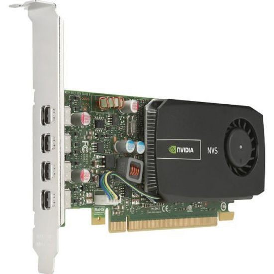 Picture of nVidia Quadro NVS 510 2GB DDR3 Graphics Card HP 721795-001 700101-002 C2J98AT 4K support