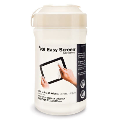 Picture of Pdi P03672 Touch Screen Cleaners, Case, 12 Canisters, 840 Wipes,