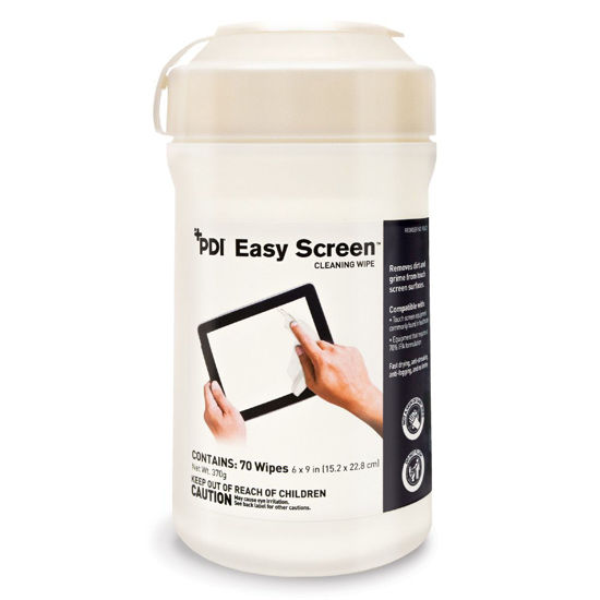 Picture of Pdi P03672 Touch Screen Cleaners, Case, 12 Canisters, 840 Wipes,