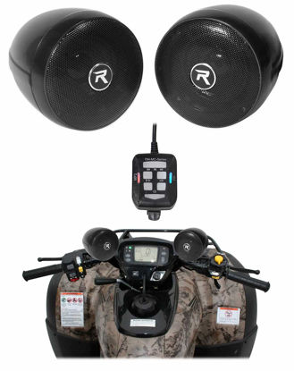 Picture of Rockville Bluetooth ATV Audio System w/Handlebar Speakers for Can-Am Renegade
