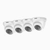 Picture of ANNKE Y200 CCTV Camera White 1080P HD TVI Add-on Surveillance Security Dome Camera, IP66 Outdoor Weatherproof Camera with IR Night Vision