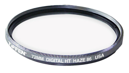 Picture of Tiffen 72HTHZE86 72MM Digital HT HAZE 86 Titanium Filter