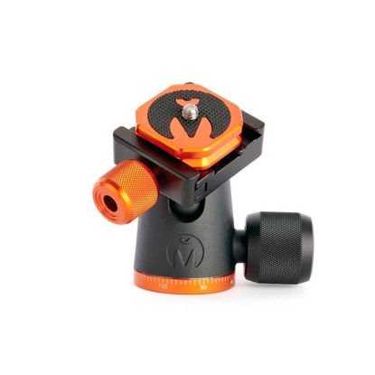 Picture of 3 Legged Thing AirHed Neo 2.0 Tripod Head - 360 Degree Arca-Swiss Compatible Ballhead - Tripod and Monopod Compatible - Black/Copper (AHNEOBLACK2.0)