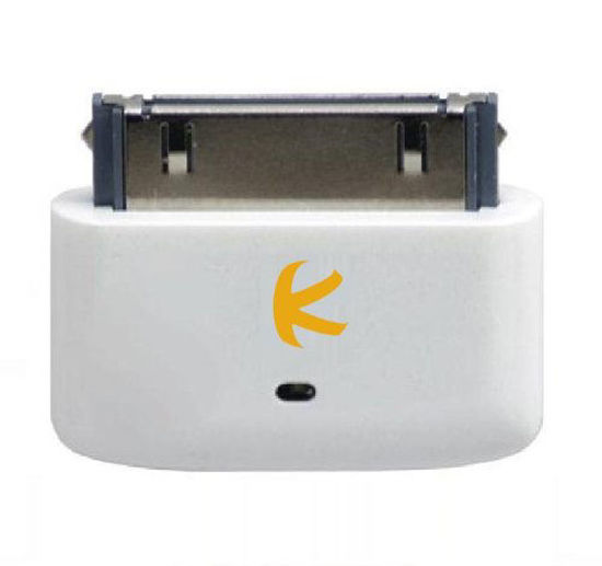 Picture of KOKKIA i10s (Luxurious White) : Tiny Bluetooth Transmitter for, compatible with iPod/iPhone/iPad.