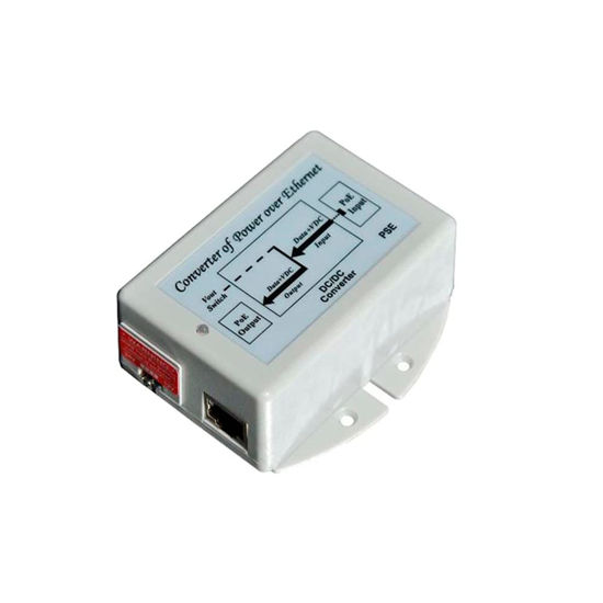 Picture of Tycon Power Systems TP-POE-2456GD 24V Passive PoE in, 56V 35W 802.3at PoE Out Converter Gigabit Compatible