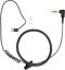 Picture of Sheepdog Covert Police Listen Only Earpiece, 22-Inch Black Cable, 3.5mm Connector, Ultra-Thin Wire, Removable Retainer Ear Hook and 3-Pack Clear Situational Awareness Eartips