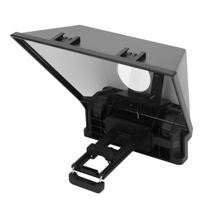 Picture of Teleprompter Accommodates Any Smartphone, 8in Tablet, 8in HD Display Glass, Lens Adapter Rings, Remote for iOS, Apps Control, DSLR Cameras, Online Broadcasting