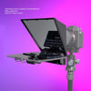 Picture of Teleprompter Accommodates Any Smartphone, 8in Tablet, 8in HD Display Glass, Lens Adapter Rings, Remote for iOS, Apps Control, DSLR Cameras, Online Broadcasting