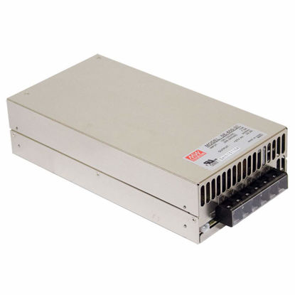 Picture of MEAN WELL SE-600-24 AC to DC Power Supply, Single Output, 24V, 25 Amp, 600W, 1.5" - 295902