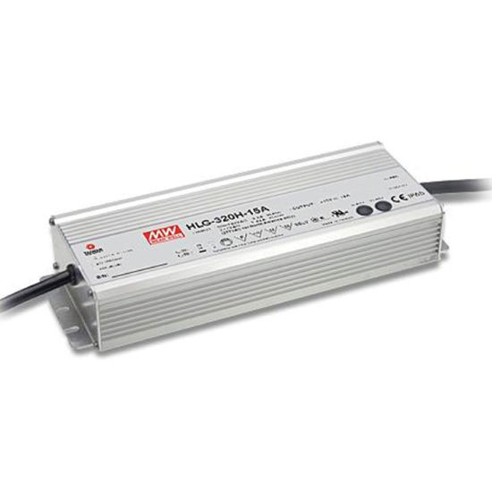 Picture of MEAN WELL HLG-320H-24A 24V 13.34 Amp 320W Switching LED Power Supply -
