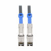 Picture of Tripp Lite Mini SAS External HD Cable, SFF-8644 to SFF-8644 Cable, 12 Gbps, 1 m. (S528-01M)