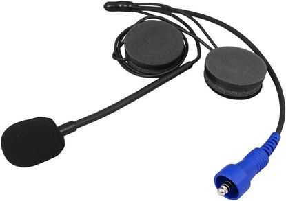 Picture of Rugged Radios Alpha Audio Helmet Speakers and Mic Alpha Audio Offroad Wired Universal Fit for Helmets
