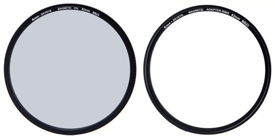Picture of Kase Skyeye 82mm CPL Magnetic MC Optical Glass Filter Incl Adapter 82