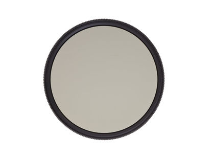 Picture of Heliopan 58mm Circular Polarizer Filter (705841) with Specialty Schott Glass in Floating Brass Ring