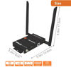 Picture of J-Tech Digital Wireless HDMI Extender 1X2 up to 200ft 1080P with HDMI Loop Output IR Passthrough (Receiver Only)