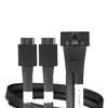 Picture of ICY DOCK MCIO 8i SFF-TA-1016 to 2X Oculink 4i SFF-8611 Cable - 0.5M | MB302L-B