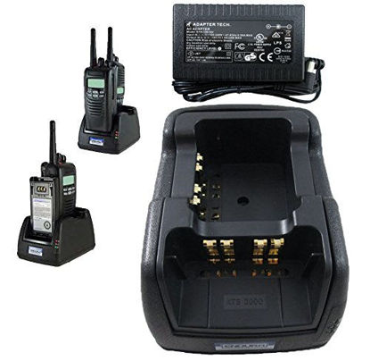 Picture of Power Products TWC2M + TWP-MT13-D Dual Radio Charger for Motorola XTS2500 XTS5000 XTS3000 PR1500 MT1500 XTS1500 and more