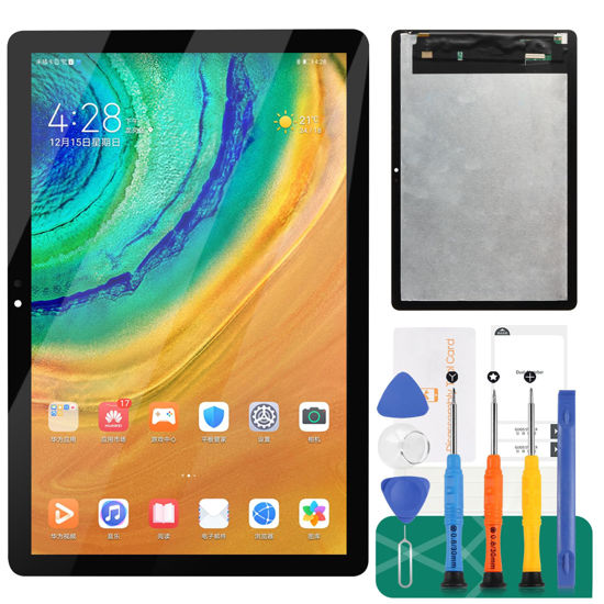 Picture of for Amazon Kindle Fire HD 10 11th Gen 2021 T76N2B Digitizer Replacement Screen for Fire HD10 Plus Screen Replacement LCD for Amazon Fire T76N2P Screen Replacement Touch Display Assembly Black