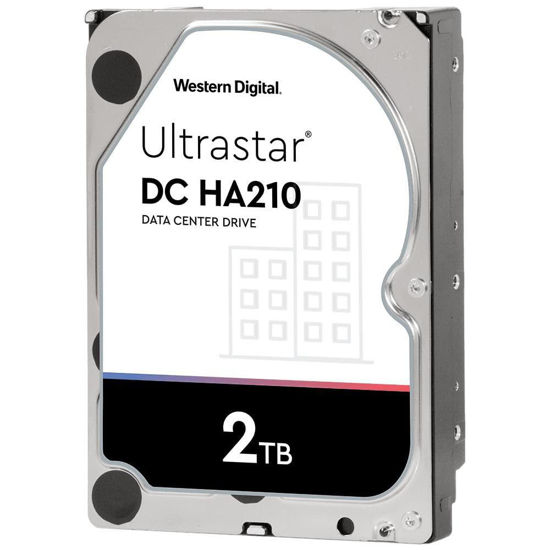 Picture of Western Digital 2TB Ultrastar DC HA200 SATA HDD - 7200 RPM Class, SATA 6 Gb/s, 128MB Cache, 3.5" - HUS722T2TALA604