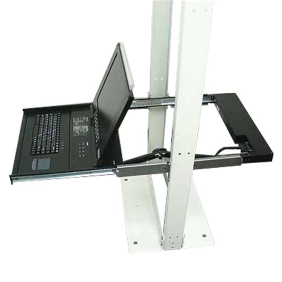 Picture of Tripp Lite B019-000 2-Post Rackmount Bracket for B020, B021, B040 and B070 Consoles and KVM Consoles, Black