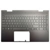 Picture of LTPRPTS Replacement Laptop Upper Case Palmrest Backlit Keyboard Assembly Part for HP 15-EE 15M-EE0013 15M-EE L93119-001 Black