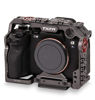 Picture of Tiltaing Full Camera Cage Compatible with Sony a7S III Camera with Ergonomic Grip and NATO Rail, Arri Rosette, Cold Shoe - Tilta Gray