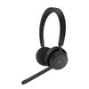Picture of Lenovo Wireless VoIP Headset with USB dongle, Teams Certified for Call, 60 Hours Battery, Dual Connection, 140g Lightweight, Double-Sided mic Boom, Wireless Noise canceling Headset for Hybrid Work