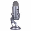 Picture of Blue Yeti USB Mic for Recording & Streaming on PC and Mac, 3 Condenser Capsules, 4 Pickup Patterns, Headphone Output and Volume Control, Mic Gain Control, Adjustable Stand, Plug & Play - Space Gray