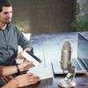 Picture of Blue Yeti USB Mic for Recording & Streaming on PC and Mac, 3 Condenser Capsules, 4 Pickup Patterns, Headphone Output and Volume Control, Mic Gain Control, Adjustable Stand, Plug & Play - Space Gray
