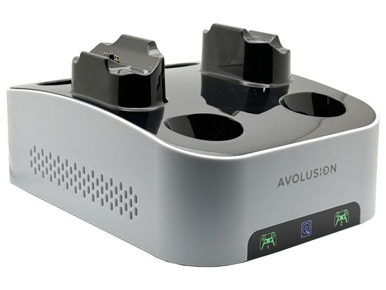 Picture of Avolusion D200 8TB USB 3.0 External Gaming Hard Drive + Controller Charging Station (2-in-1 for PS5 Console) - 2 Year Warranty
