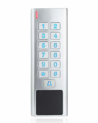 Picture of LONGWO Access Control Keypad Work Stand-Alone or RFID Card Reader Gate Opener Heavy-Duty Case Waterproof AC/DC 12-24V