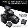 Picture of CaTeFo Star200 T2 Dual Channel Wireless Microphone System - Includes 2 Transmitters & 2 Lapel Mics